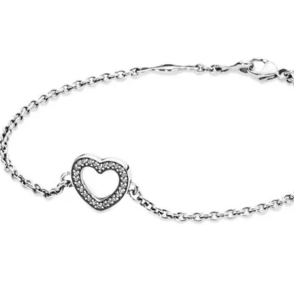 Pandora heart bracelet - Picture 1 of 1